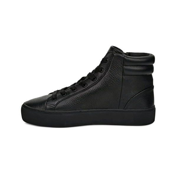 New! Ugg Olli High Top Leather Sneaker - Picture 4 of 15